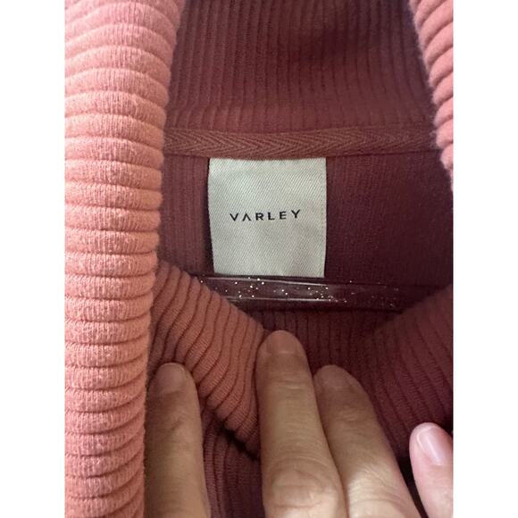 Varley Charles Sweatshirt Antique Bronze, Withered Rose, size Small - Picture 3 of 10